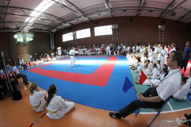 Karate w Gimnazjum nr 9 (zdjęcia)