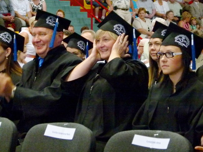 Absolutorium w Trapezie (zdjęcia)