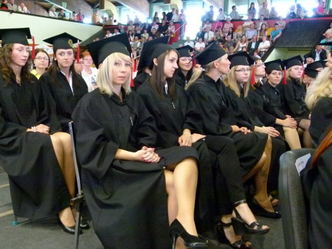 Absolutorium w Trapezie (zdjęcia)