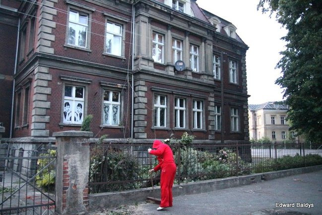 Przy ul. Kasprowicza w Lesznie przewróciło się drzewo (zdjęcia)