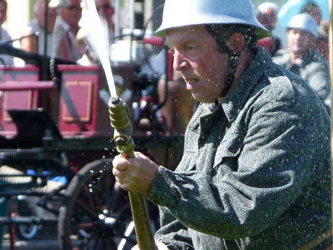 Stare sikawki znów w boju (zdjęcia)