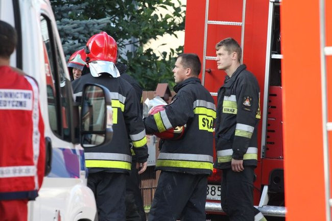 Zwarcie w agregacie (zdjęcia)