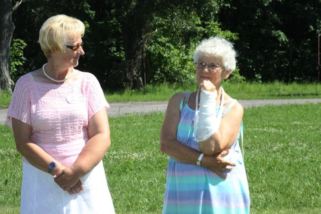 Na lotnisku bawili się seniorzy (dużo zdjęć)