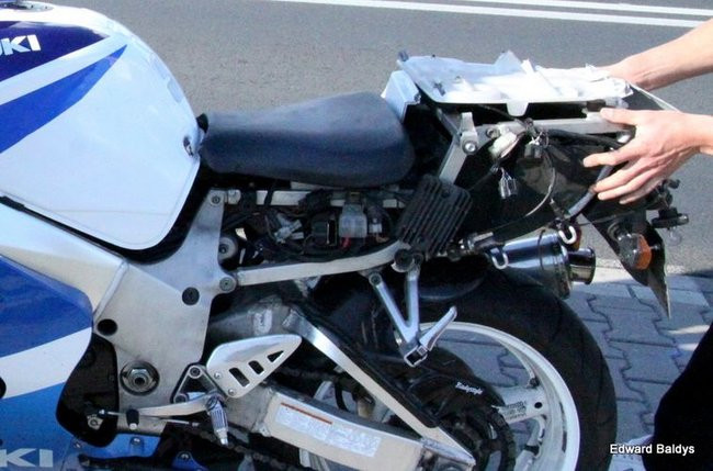 Skoda uderzyła w motocykl