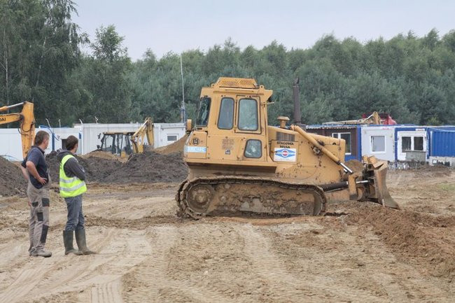 Zbiornik w Rydzynie gotowy na jesień (zdjęcia)