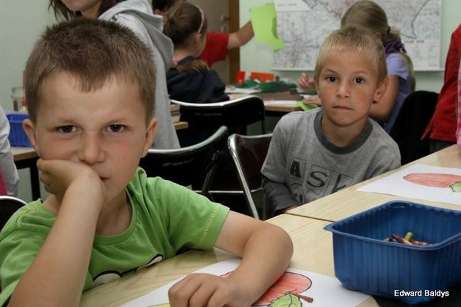 Dzieci zrobiły Gazetowy Sad (zdjęcia)