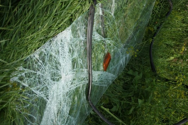 Zderzenie tirów w Rojęczynie (zdjęcia)