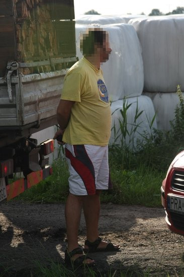 Zderzenie tirów w Rojęczynie (zdjęcia)