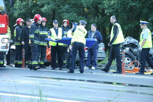 Tragiczny wypadek pod Lesznem! (zdjęcia i dźwięk)