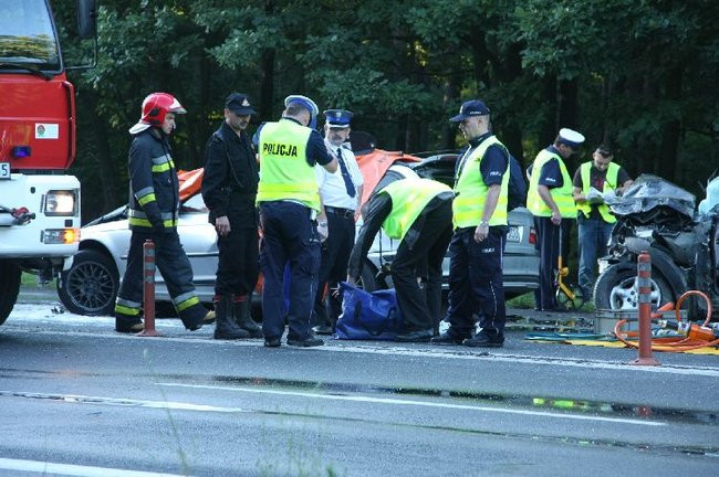 Tragiczny wypadek pod Lesznem! (zdjęcia i dźwięk)