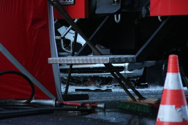 Tragiczny wypadek pod Lesznem! (zdjęcia i dźwięk)