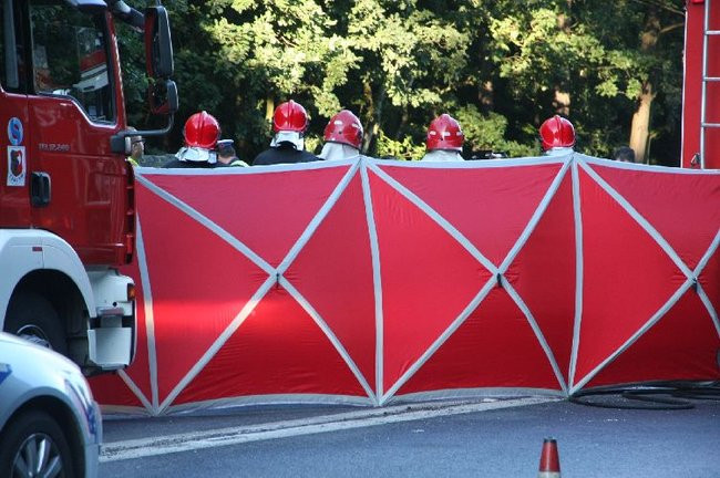 Tragiczny wypadek pod Lesznem! (zdjęcia i dźwięk)