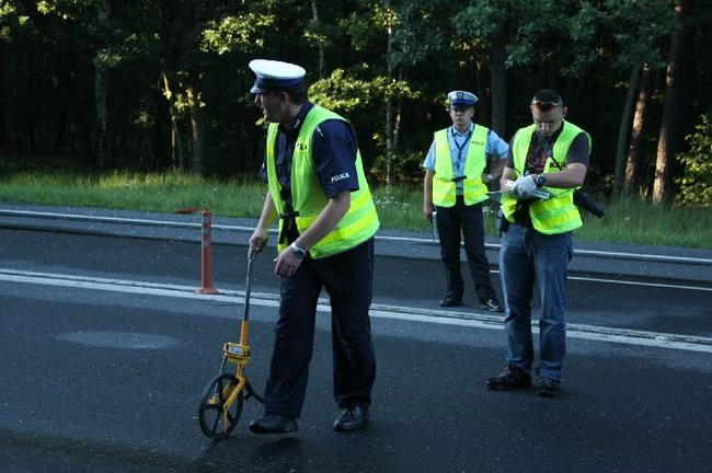 Tragiczny wypadek pod Lesznem! (zdjęcia i dźwięk)
