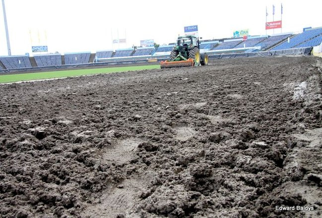 Wielkie suszenie toru! Najnowsze zdjęcia ze Stadionu Smoczyka