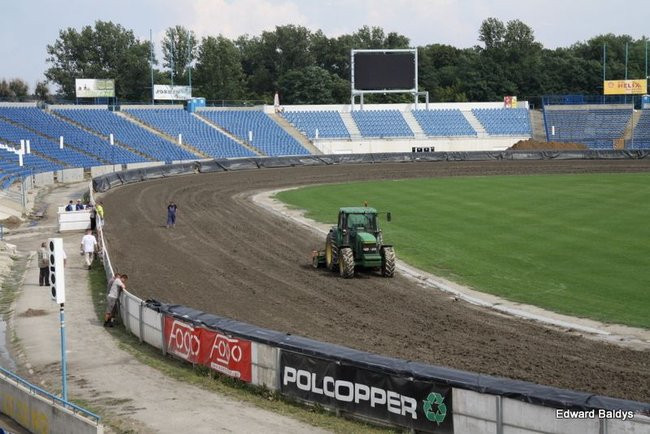 Wielkie suszenie toru! Najnowsze zdjęcia ze Stadionu Smoczyka