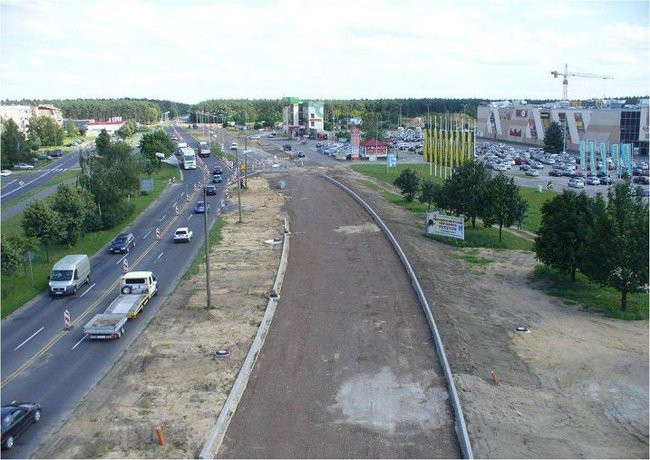 Droga nr 5 z lotu ptaka (zdjęcia)