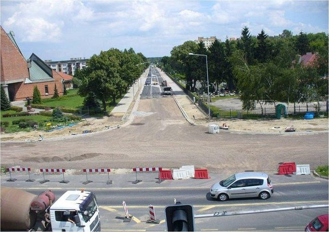 Droga nr 5 z lotu ptaka (zdjęcia)