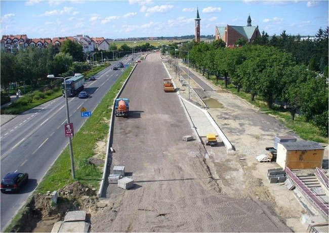 Droga nr 5 z lotu ptaka (zdjęcia)