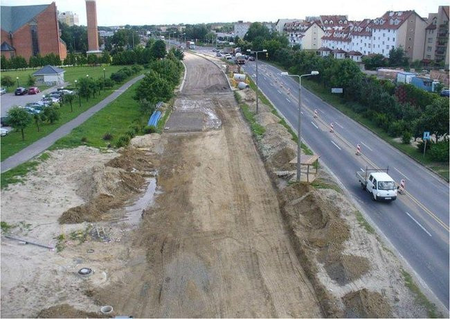 Droga nr 5 z lotu ptaka (zdjęcia)