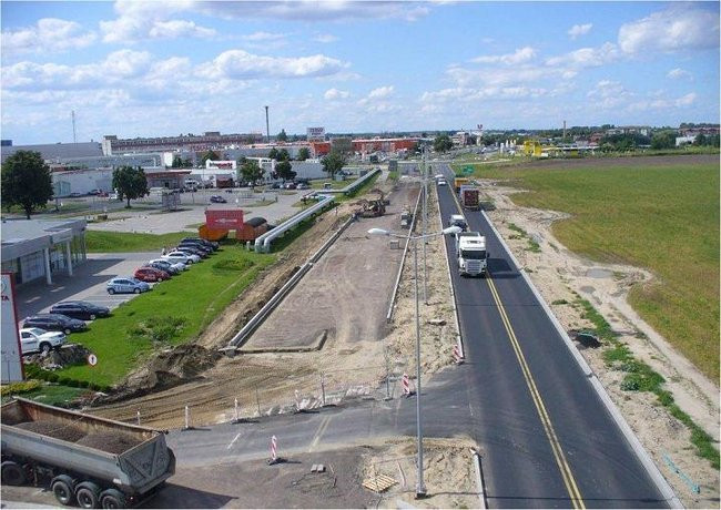 Droga nr 5 z lotu ptaka (zdjęcia)