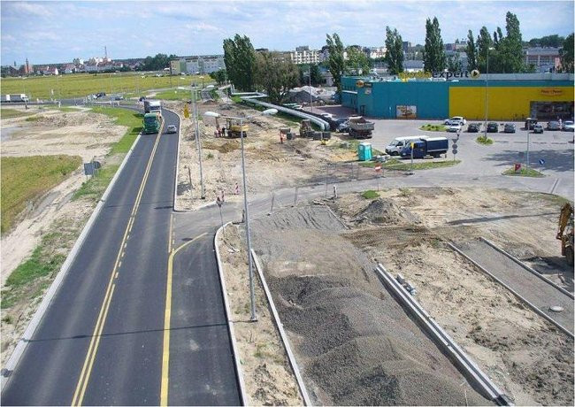 Droga nr 5 z lotu ptaka (zdjęcia)