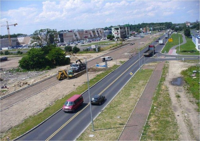 Droga nr 5 z lotu ptaka (zdjęcia)