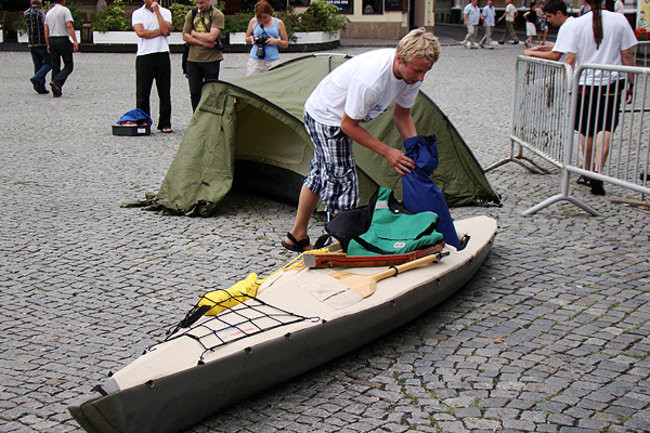 Kajakami do Bałtyku. Pod patronatem Gazety ABC  (video, zdjęcia)