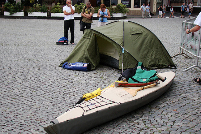 Kajakami do Bałtyku. Pod patronatem Gazety ABC  (video, zdjęcia)