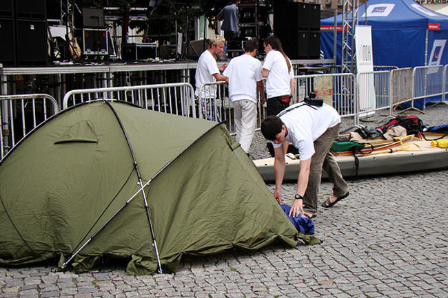 Kajakami do Bałtyku. Pod patronatem Gazety ABC  (video, zdjęcia)