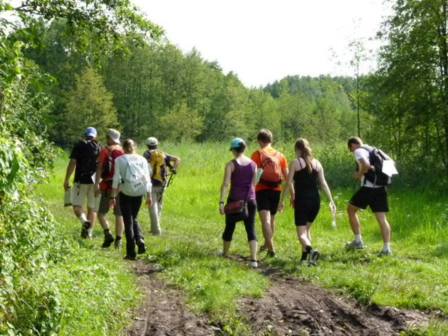 Wędrowali po pojezierzu (zdjęcia)