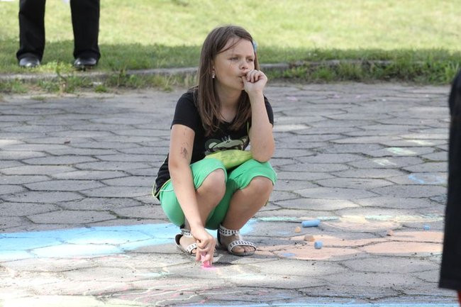 Młodzież pomalowała garaże (zdjęcia)