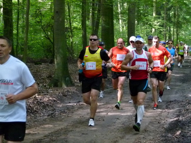 Koleżeńskie bieganie w Karczmie Borowej (zdjęcia)