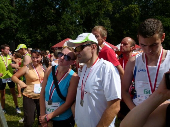 Koleżeńskie bieganie w Karczmie Borowej (zdjęcia)