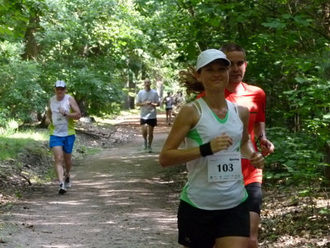 Koleżeńskie bieganie w Karczmie Borowej (zdjęcia)