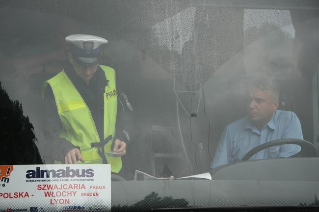 Wzmożone kontrole na koniec wakacji (zdjęcia)