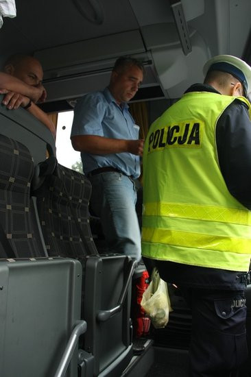 Wzmożone kontrole na koniec wakacji (zdjęcia)