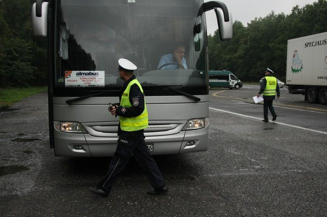 Wzmożone kontrole na koniec wakacji (zdjęcia)