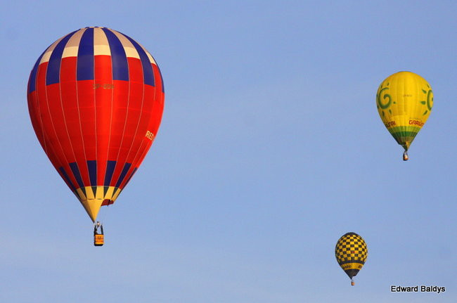 Balony nad Lesznem (zdjęcia)