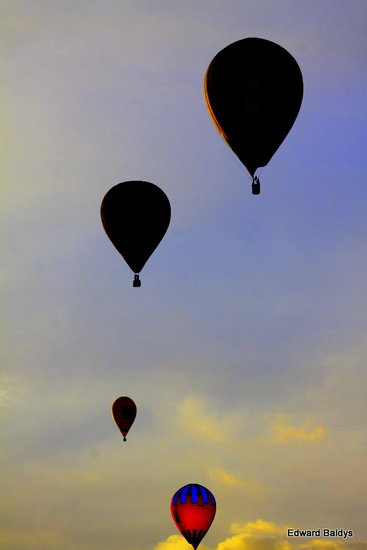 Balony nad Lesznem (zdjęcia)