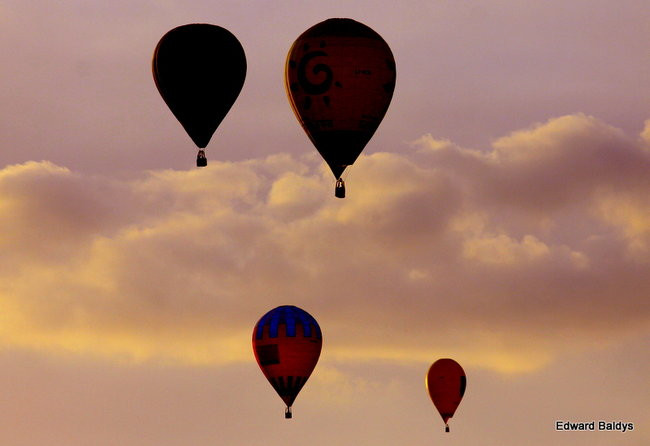 Balony nad Lesznem (zdjęcia)