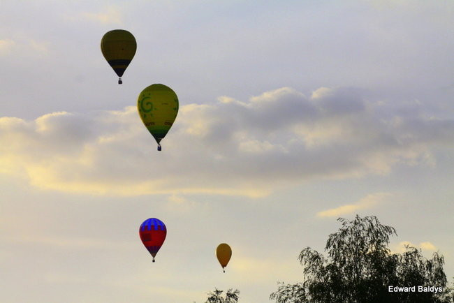 Balony nad Lesznem (zdjęcia)
