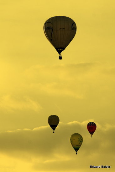 Balony nad Lesznem (zdjęcia)