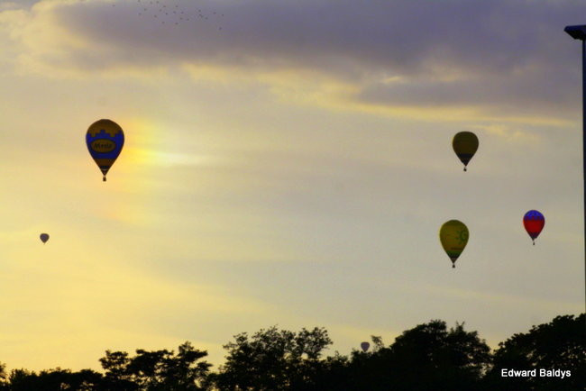 Balony nad Lesznem (zdjęcia)
