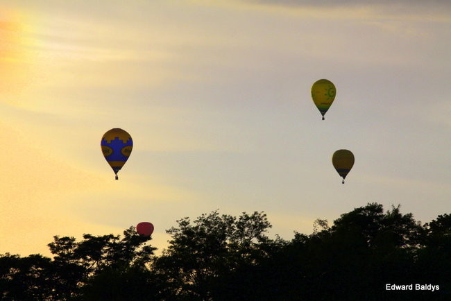 Balony nad Lesznem (zdjęcia)