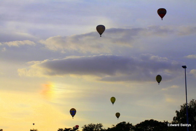 Balony nad Lesznem (zdjęcia)