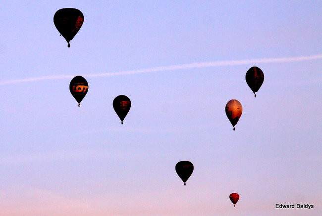 Balony nad Lesznem (zdjęcia)