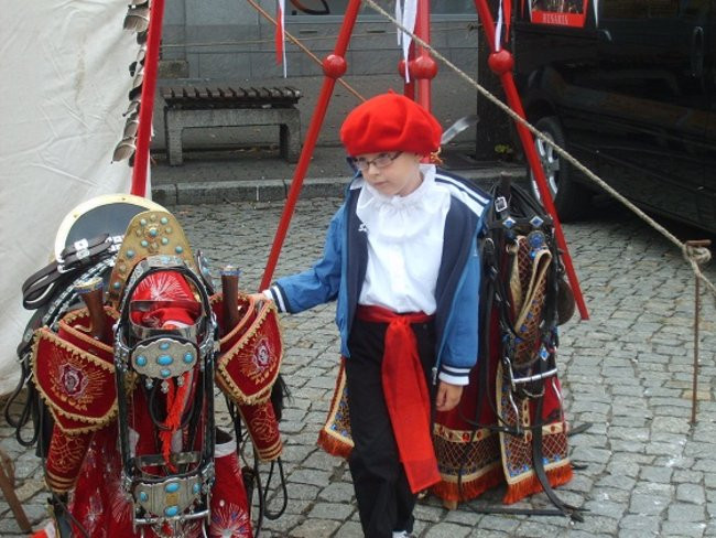 Króla w Lesznie witały tłumy (zdjęcia)