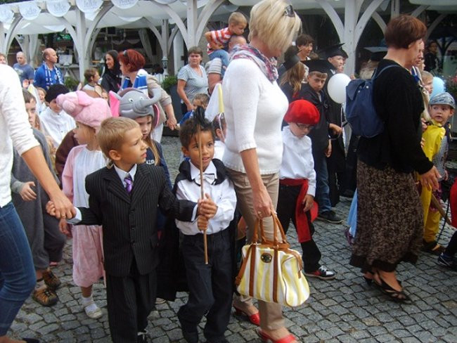 Króla w Lesznie witały tłumy (zdjęcia)