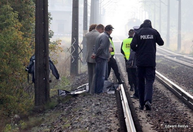 Samobójstwo na torach! (zdjęcia)