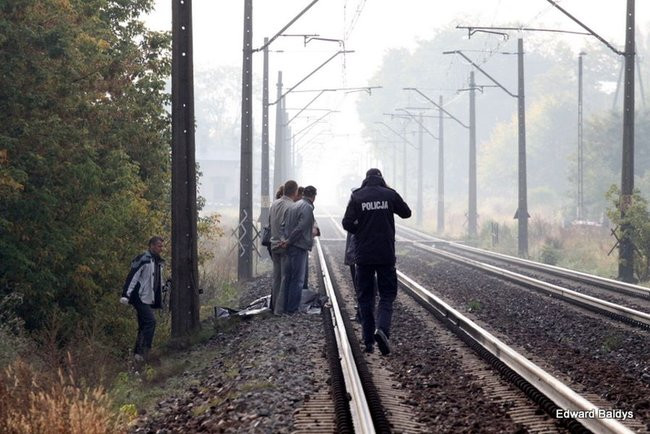Samobójstwo na torach! (zdjęcia)